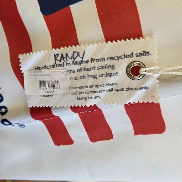 Americana Sea Bags Tote Made in Maine USA- Life is Good - Picture 13 of 14